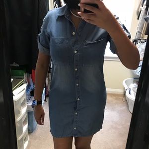 Michael Kors | Chambray Shirt Dress
